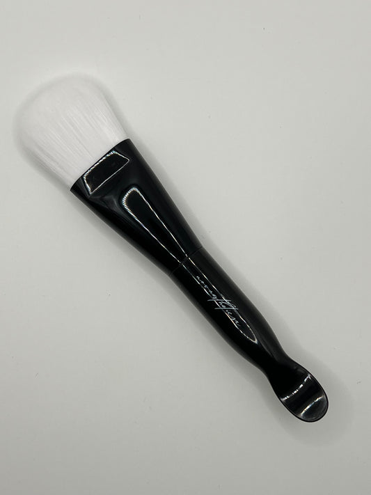 Double sided Facial brush and spatula